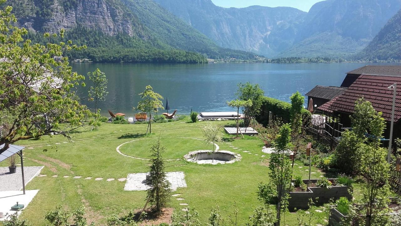 Glueck Am See - Apartment Mit Seezugang Hallstatt Exterior photo