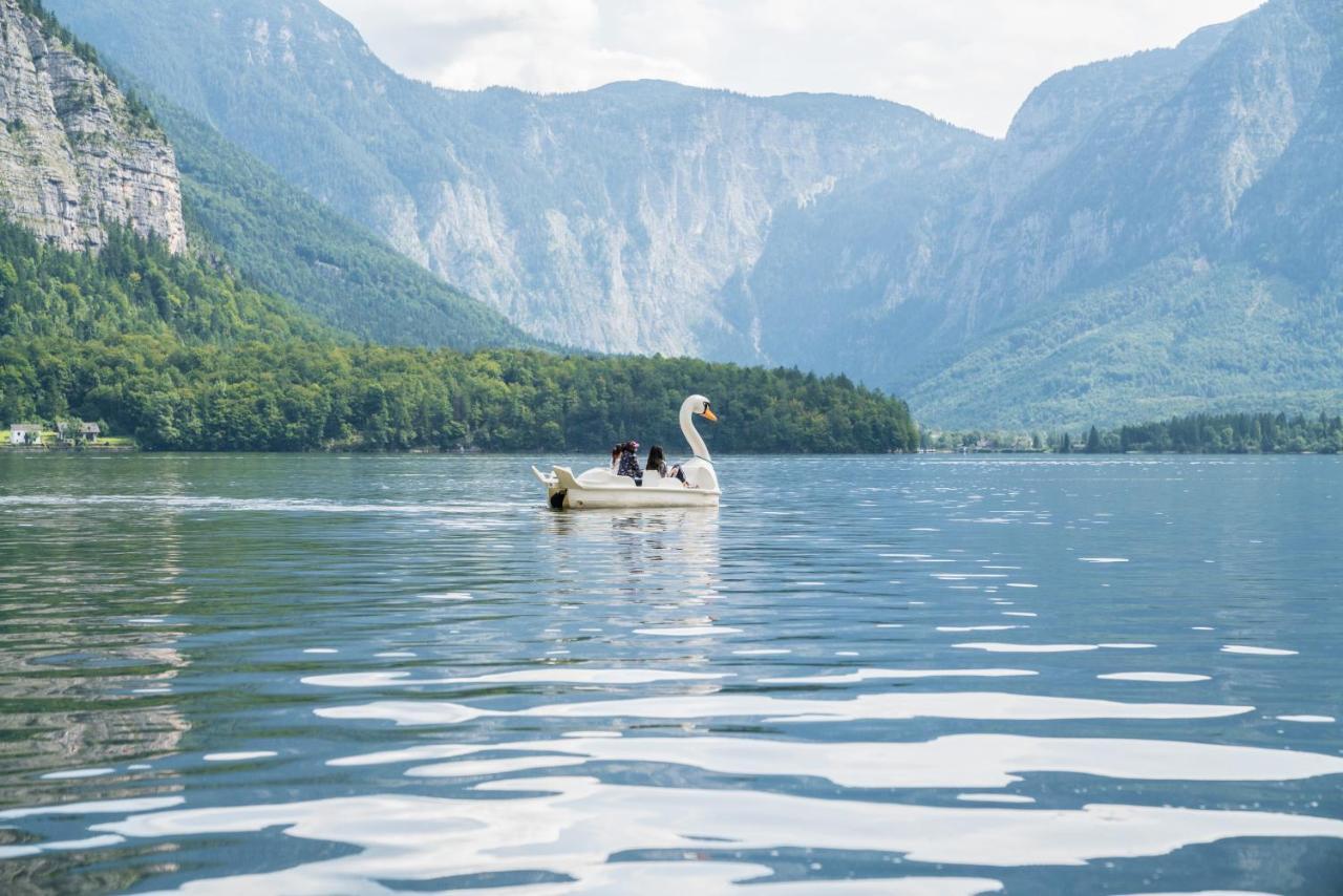 Glueck Am See - Apartment Mit Seezugang Hallstatt Exterior photo