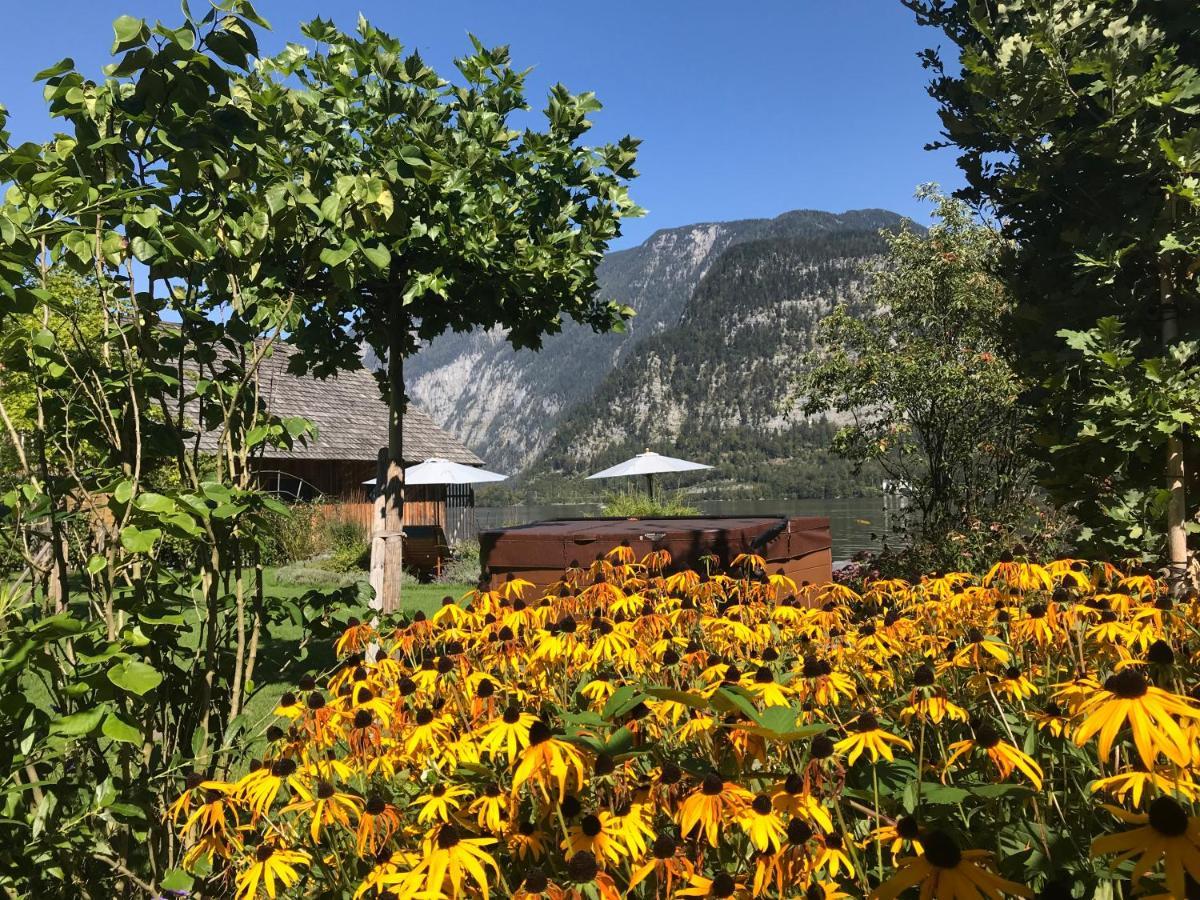 Glueck Am See - Apartment Mit Seezugang Hallstatt Exterior photo
